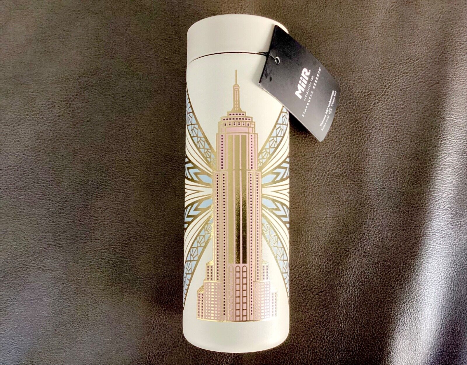 STARBUCKS RESERVE EMPIRE STATE BUILDING NEW YORK STAINLESS STEEL COFFEE TUMBLER - Sold on eBay February 14th, 2025 for $78.98
