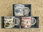 2021 Starbucks Star Wars Mugs Set Tatooine Endor Batuu Been There Series NIB - Sold on eBay July 24th, 2024 for $167.50 (25 bids) 