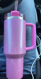 Starbucks x Stanley 40 oz Tumbler Winter Pink Target  Exclusive - Sold on eBay January 11th, 2024 for $255.00 (26 bids) 
