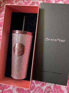Black pink X Starbucks rhinestones - Sold on eBay July 27th, 2023 for $290.00 (2 bids) 