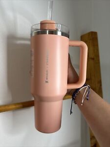 Stanley x Starbucks Target Exclusive 2023 Peach/Pink 40oz Tumbler NEW - Sold on eBay August 10th, 2023 for $145.00