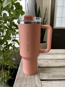EXTREMELY RARE Stanley x Starbucks Stanley Cup Pink 40oz FAST SHIPPING ? - Sold on eBay August 13th, 2023 for $155.00