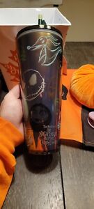 Disney The Nightmare Before Christmas Starbucks Tumbler with Straw - Sold on eBay October 17th, 2023 for $245.50 (23 bids) 