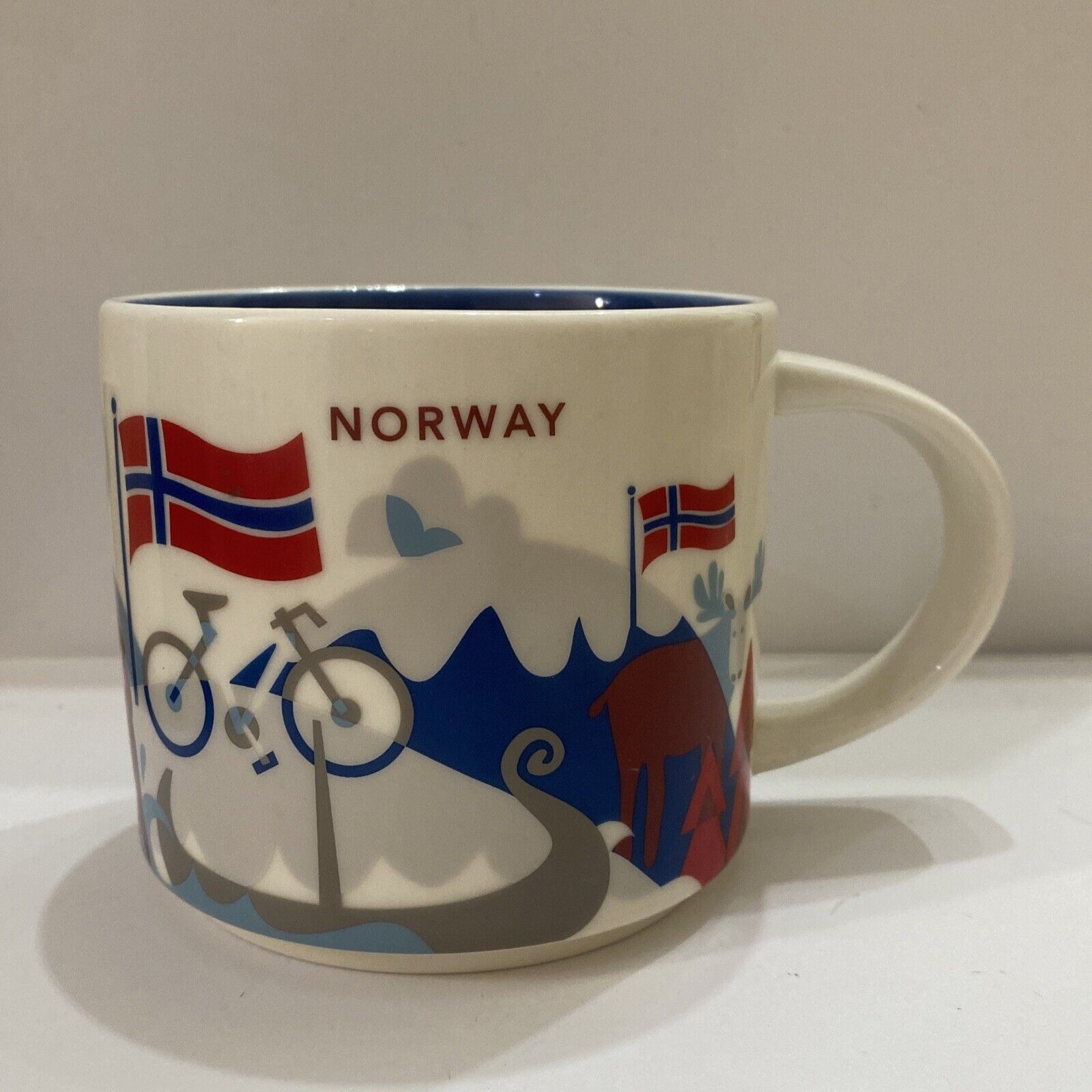 Unused 2018 Starbucks Coffee NORWAY You Are Here Collection YAH Mug Cup W/ SKU - Sold on eBay December 14th, 2024 for $100.00
