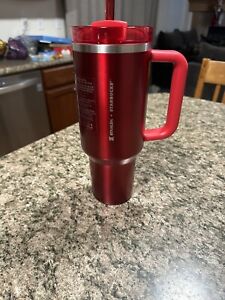 NEW Starbucks Stanley Cup Holiday 2023 (40oz) Red Tumbler - Free Priority Ship - Sold on eBay December 14th, 2023 for $225.00