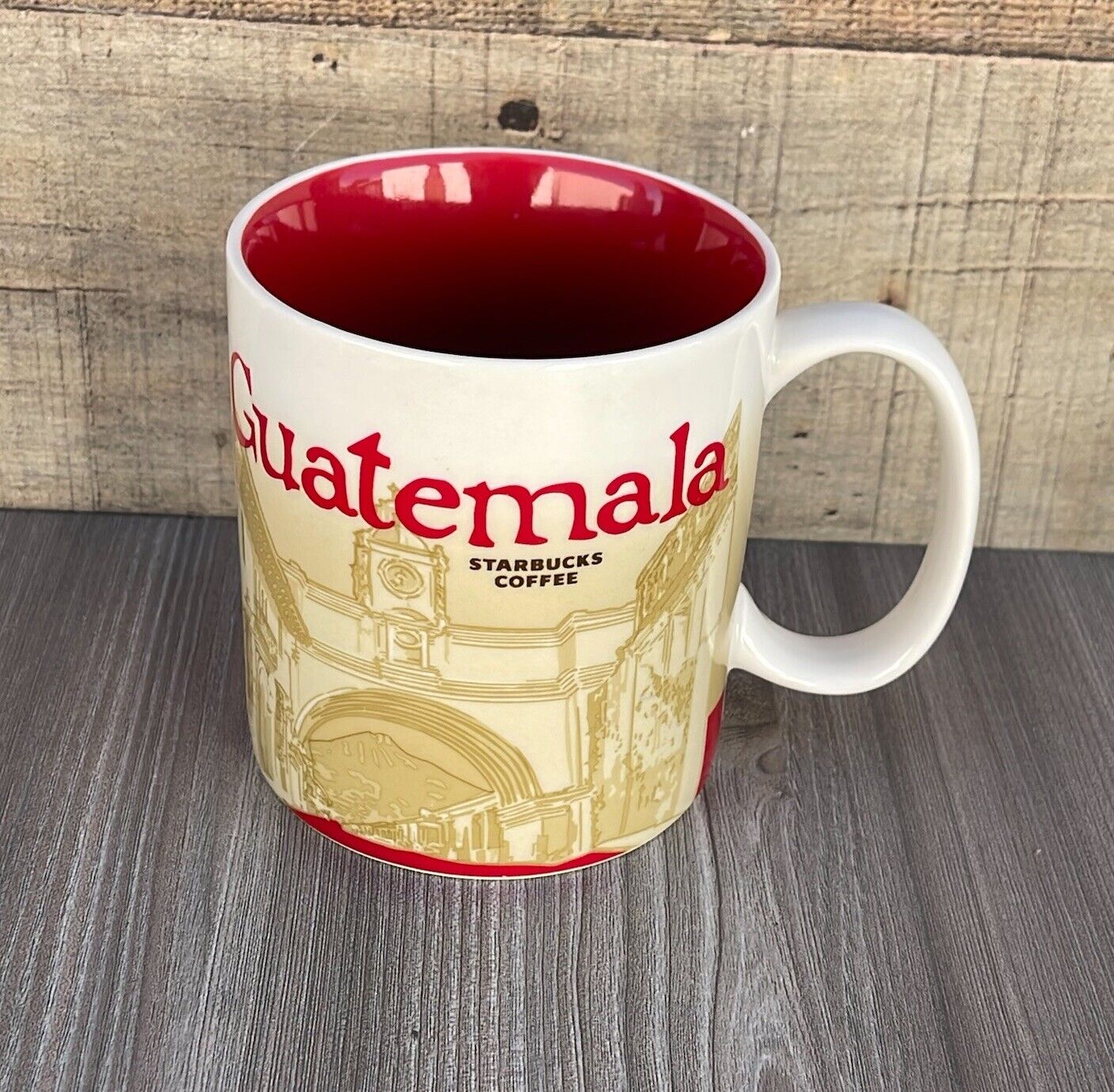 STARBUCKS Coffee Mug GUATEMALA Global Icon Series 16 oz 2015 - Sold on eBay December 22nd, 2024 for $84.88