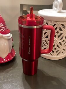 ?NEW LIMITED Starbucks x Stanley Cup Holiday 2023 Collab (40 oz) Red Tumbler ? - Sold on eBay November 23rd, 2023 for $175.00