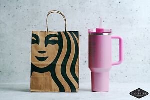 AUTHENTIC 2024 STANLEY STARBUCKS TARGET EXCLUSIVE PINK TUMBLER W BAG - Sold on eBay March 8th, 2024 for $214.99