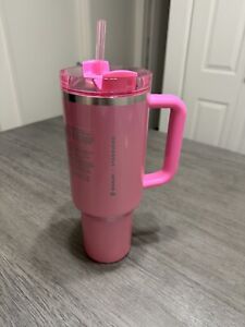 Stanley x Starbucks Exclusive 2024 Pink 40oz Tumbler NEW IN HAND - Sold on eBay January 12th, 2024 for $212.50 (28 bids) 