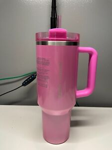 Stanley x Starbucks Pink Winter 2024 40oz Tumbler - Sold on eBay January 7th, 2024 for $270.00 (30 bids) 