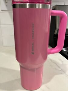 STANLEY x STARBUCKS EXCLUSIVE TUMBLER 40oz PINK - Sold on eBay January 28th, 2024 for $200.00