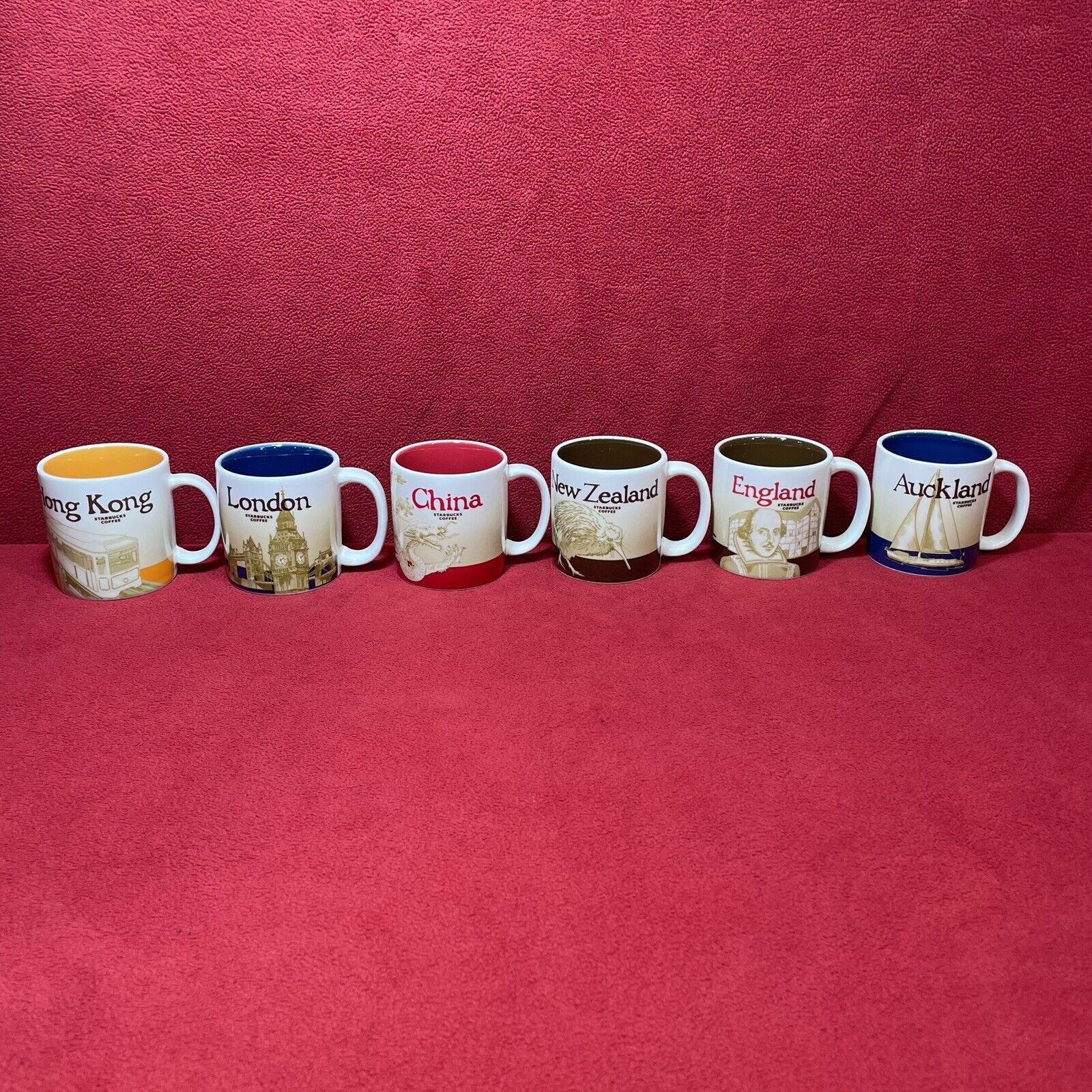 Starbucks Collector Series 3oz Global Icon Coffee MiniMug Espresso Set Of 6 - Sold on eBay January 28th, 2025 for $72.00