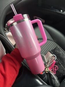 Starbucks x Stanley 40 oz Tumbler Winter Pink Target Exclusive Collab - Sold on eBay January 24th, 2024 for $250.00