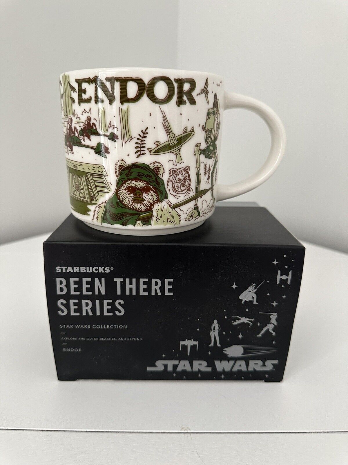 Disney Star Wars - ENDOR - Starbucks Been There Series - 2021 Coffee Mug - Sold on eBay March 11th, 2025 for $95.00