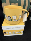 NEW 2025 PEANUTS STARBUCKS Friendship Ceramic Mug 14oz 414ml Snoopy Woodstock - Sold on eBay March 20th, 2025 for $85.00
