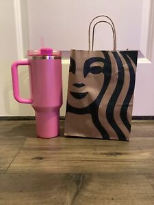 New ListingNEW Stanley 40 oz tumbler winter pink 2024 Target Starbucks exclusive FAST SHIP - Sold on eBay February 8th, 2024 for $275.00