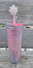 Starbucks Wicked Pink Prism 24oz Glinda Cold Cup Tumbler with Straw Wand *New* - Sold on eBay March 14th, 2025 for $125.00