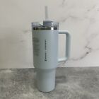 Starbucks Stanley Spring 2024 Light Blue Tumbler with Handle | 40 oz | BRAND NEW - Sold on eBay April 4th, 2024 for $150.00