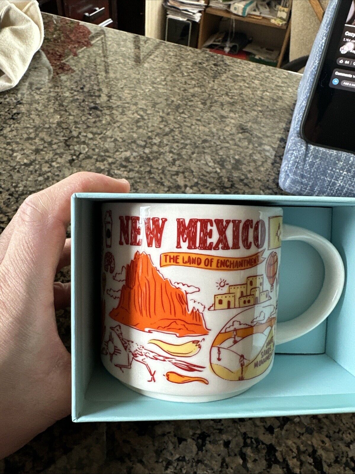 2019 Starbucks New Mexico Been There Series Collectors Mug Coffee Tea Mug 14 Oz - Sold on eBay January 15th, 2025 for $115.00