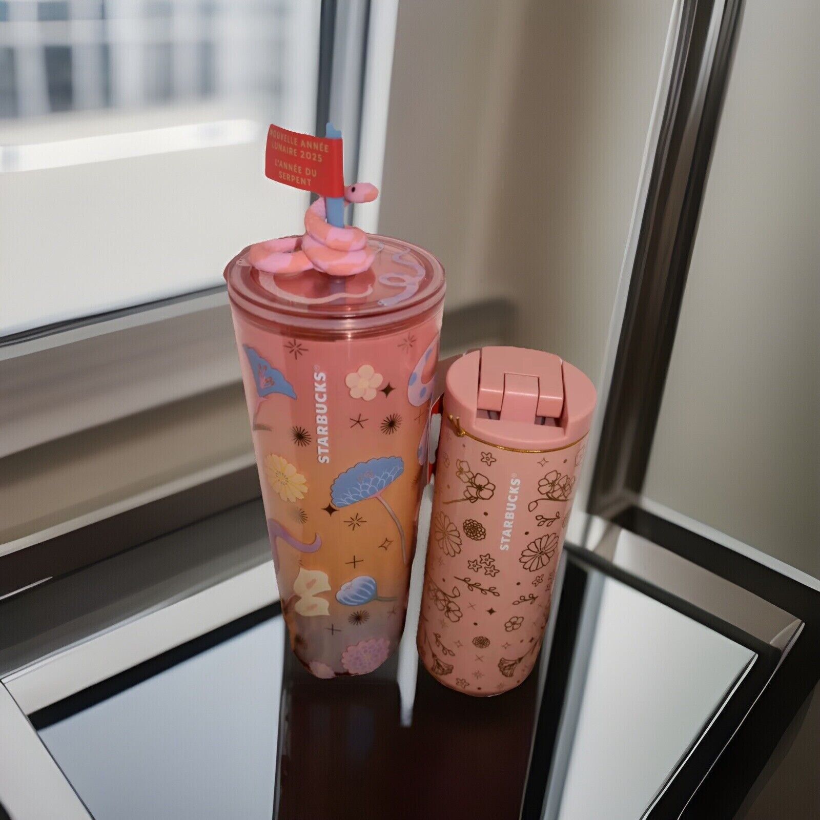 Starbucks 2025 Lunar NY- Year of the Snake Venti Tumbler & Tall Hot Set *NEW* - Sold on eBay March 28th, 2025 for $85.00