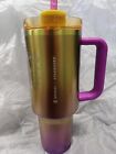 Stanley X Starbucks FLOWERSTATE Quencher 40oz Tumbler SUMMER SUNSET GRADIENT - Sold on eBay April 28th, 2024 for $120.00