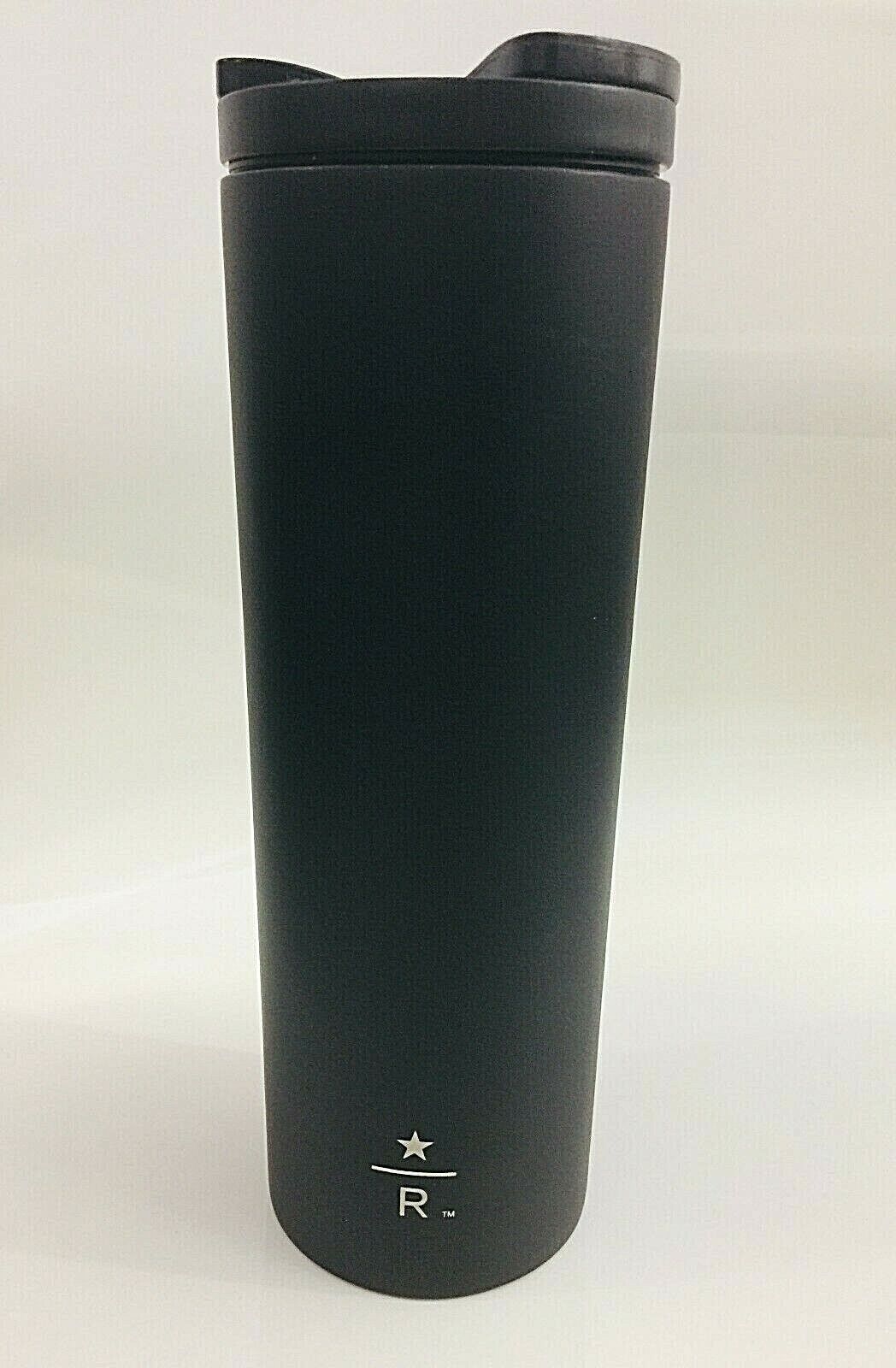 NEW IN BOX *RARE Starbucks Black Matte SS Tumbler RESERVE 16 oz. LIMITED EDITION - Sold on eBay February 24th, 2025 for $89.77