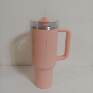 Stanley x Starbucks Target Exclusive 2023 Small Dent Peach/Pink 40oz Tumbler NEW - Sold on eBay August 9th, 2023 for $149.99