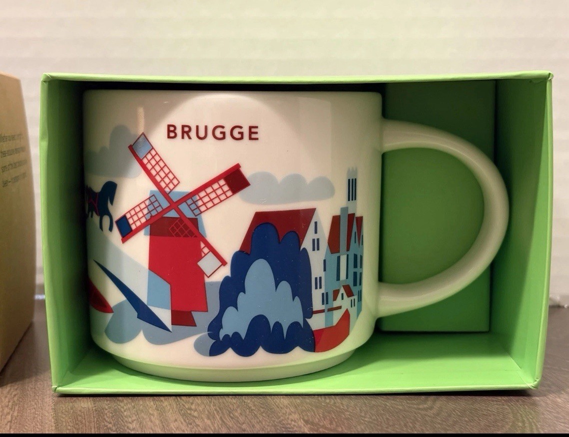 Starbucks 14oz Mug Brugge Belgium New W/Box! USA Seller! - Sold on eBay April 2nd, 2025 for $65.00