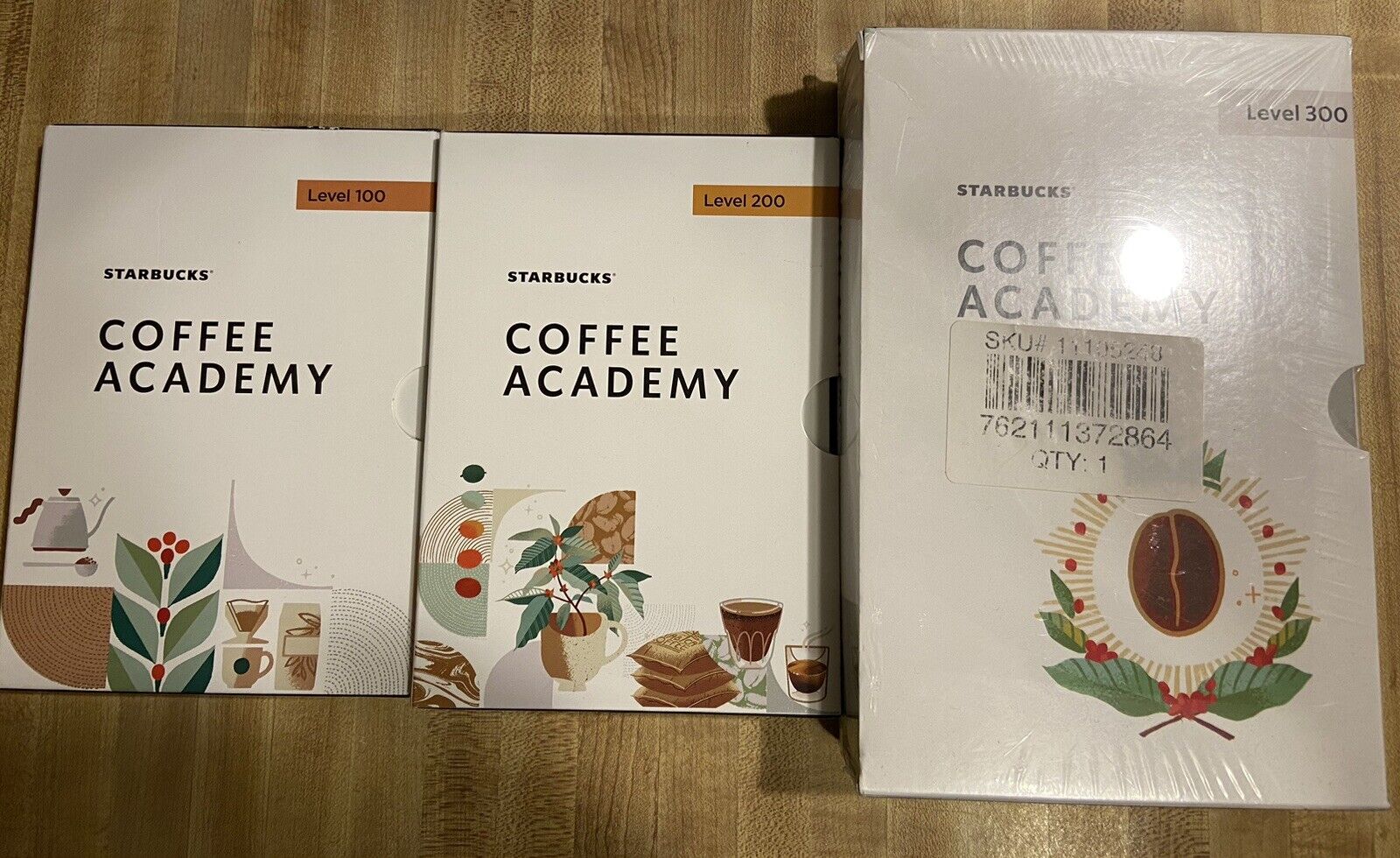 Starbucks Coffee Master Academy 100-300 Instruction Manuals  Activity Cards - Sold on eBay January 15th, 2025 for $60.00 (2 bids) 