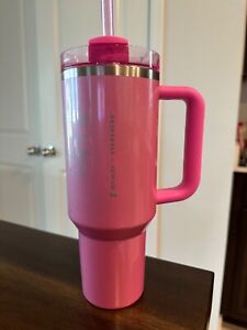 STANLEY x STARBUCKS 40oz PINK Tumbler 2024 Target Exclusive (IN-HAND/SHIPS ASAP) - Sold on eBay January 7th, 2024 for $265.00