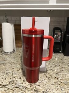 ?NEW LIMITED Starbucks x Stanley Holiday 2023 Collab (40 oz) Red Tumbler Mug ?? - Sold on eBay November 14th, 2023 for $150.00