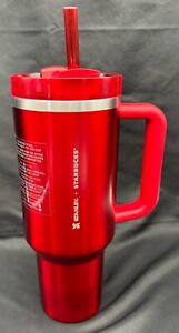Starbucks x Stanley Red 40oz Holiday Thirst Quencher Limited Edition 2023 - Sold on eBay November 15th, 2023 for $199.99
