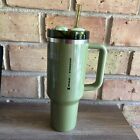 Starbucks Olive Green Pearl Stanley 40oz Tumbler Glitter Fall Release 2024 New - Sold on eBay September 3rd, 2024 for $89.00