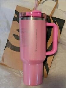 NEW Stanley x Starbucks Winter Pink 40oz Tumbler 2024 Target Exclusive SHIPSFAST - Sold on eBay February 14th, 2024 for $225.00