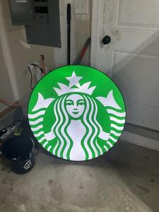 starbucks sign light