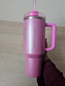 Stanley x Starbucks Exclusive 2024 Pink 40oz Tumbler NEW Early Release!!! - Sold on eBay January 1st, 2024 for $185.00
