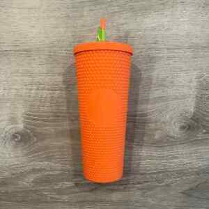 Starbucks Matte Orange Studded Tumbler - Sold on eBay October 23rd, 2023 for $200.00