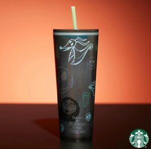 Disney Starbucks The Nightmare Before Christmas Tumbler with Straw (Pre-Sale) - Sold on eBay October 4th, 2023 for $178.00