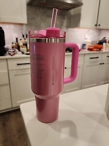 NEW STANLEY STARBUCKS LIMITED EDITION 40OZ * WINTER PINK * TUMBLER - Sold on eBay January 12th, 2024 for $234.88