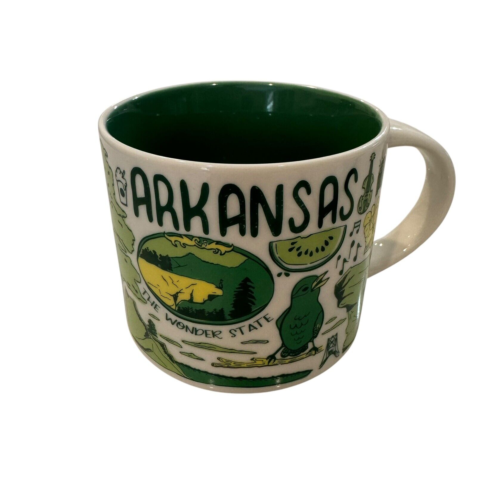 Starbucks Been There Series  Arkansas 14 Oz Coffee Mug Preowned Collectible - Sold on eBay December 26th, 2024 for $99.97
