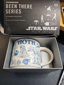 Hoth Brand New Starbucks Disney Star Wars Been There Series 14oz Mug Retired - Sold on eBay August 20th, 2023 for $154.00 (3 bids) 