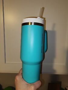 Stanley Starbucks Limited edition Tiffany tumbler. - Sold on eBay January 23rd, 2024 for $241.00 (16 bids) 