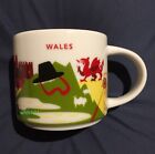 Starbucks Wales Mug YAH Dragon Sheep Bridge Daffodils Castle Cymru You Are Here