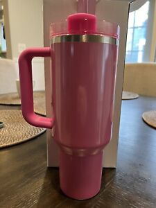Stanley Pink Starbucks Limited Edition  Tumbler 40oz - Sold on eBay February 8th, 2024 for $289.99