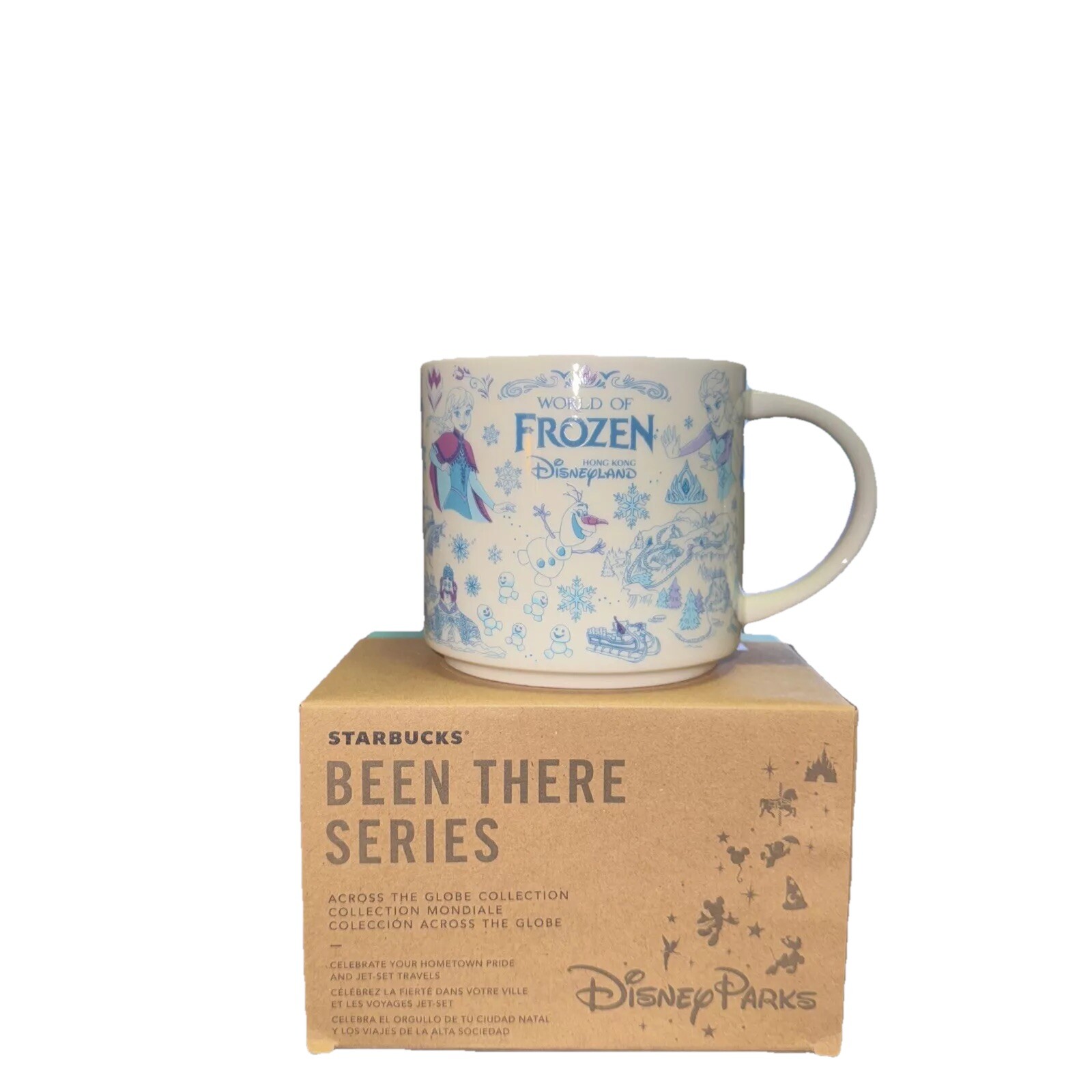 NEW IN BOX Starbucks Been There Series HK Disneyland FROZEN mug 14 Oz - Sold on eBay January 17th, 2025 for $89.99