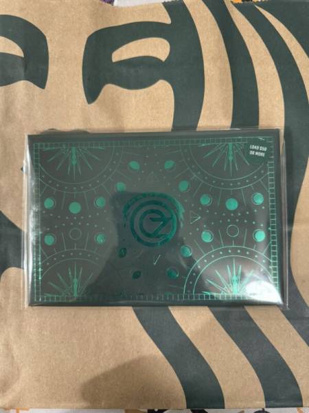 Limited Starbucks & WICKED Metal gift card 2024 & Emerald City Wicked Gift Card - Sold on eBay October 23rd, 2024 for $102.99