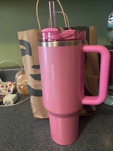 Stanley x Starbucks 2024 Winter Pink 40oz Tumbler Target Exclusive - Sold on eBay January 6th, 2024 for $265.00 (28 bids) 