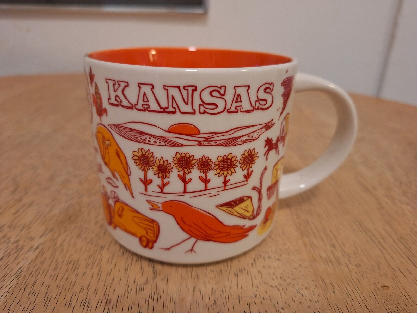 Starbucks 2018 Kansas Been There Series Mug, 14 oz. - Sold on eBay January 16th, 2025 for $95.00