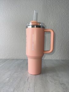 Stanley x Starbucks Stanley Cup Peach Pink 40oz - BRAND NEW - LIMITED EDITION! - Sold on eBay October 25th, 2023 for $175.00
