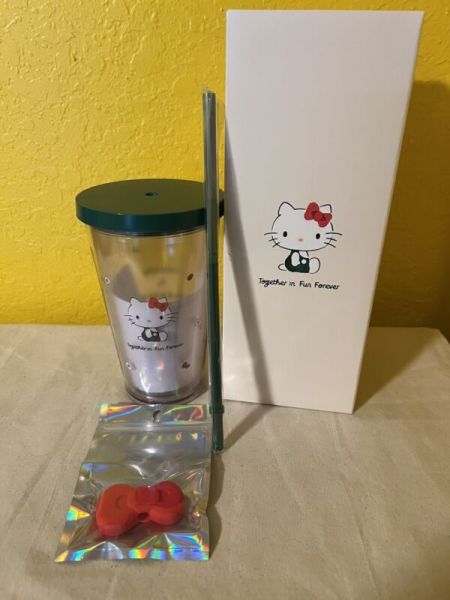 Starbucks x Hello Kitty 16oz Cold Cup - Sold on eBay October 7th, 2024 for $160.00